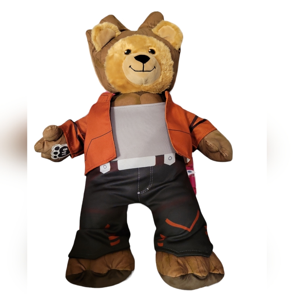Build A Bear, Marvel, Guardians of The Galaxy, Groot Bear, Plush, 1 Piece Outfit